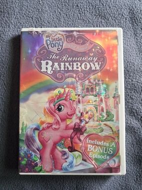 My Little Pony The Runaway Rainbow DVD - Pink, Rainbow